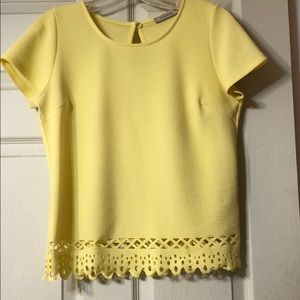 Yellow casual shirt